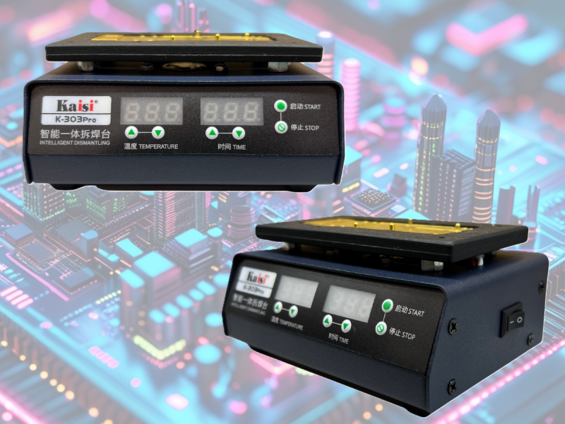 Гид по выбору нижнего нагревателя плат на примере Kaisi K-303 Pro