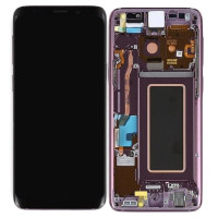 Дисплей Samsung G960 Lilac Purple S9 (GH97-21696B) сервисный оригинал в сборе с рамкой
