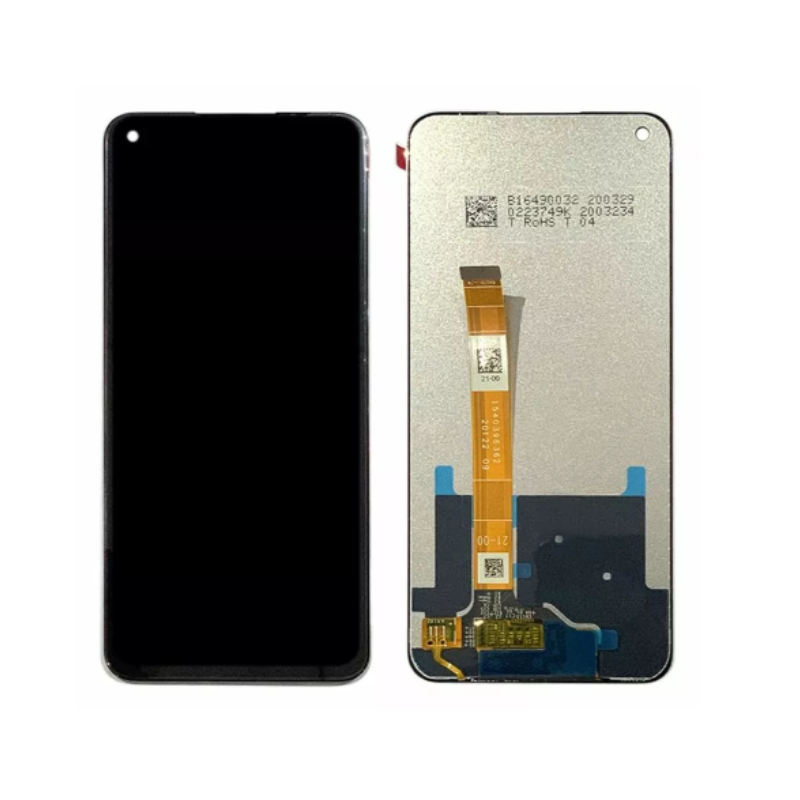 Дисплей Oppo Realme 6 с сенсором, черный (оригинальные комплектующие)