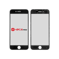 Стекло с рамкой + OCA iPhone 8 Black / White G+OcaPro