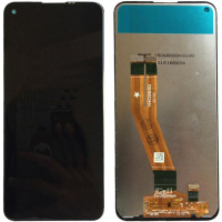 Дисплей Samsung A115 A11 2019 / M115 M11 2020 с сенсором, черный (оригинал Китай)