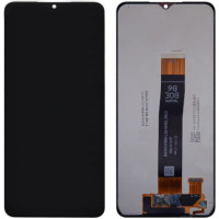 Дисплей Samsung A127 A12 2021 с сенсором, черный (оригинал Китай)