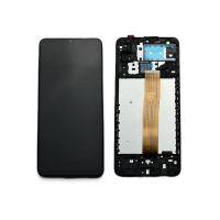 Дисплей Samsung M127 Black M12 2021 с рамкой REV0.1 Original