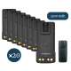 Акумулятор для рації Motorola DP4400 4600 4800 (3500 mAh), type-c - 20 шт. Premium