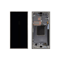 Дисплей Samsung S24 Ultra S928 Violet сервісний оригінал у зборі з рамкою