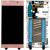 Дисплей (екран) Sony G3311 Xperia L1/G3312/G3313 рожевий, оригінал PRC з рамкою