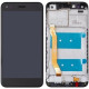 Дисплей Huawei Nova Lite 2017/P9 Lite mini/Y6 Pro 2017 черный, с рамкой