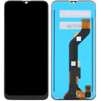 Дисплей (екран) Infinix Hot 10 Lite чорний, оригінал PRC, FPC6504-9