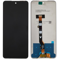 Дисплей Infinix Zero 5G 2023 черный, оригинал PRC