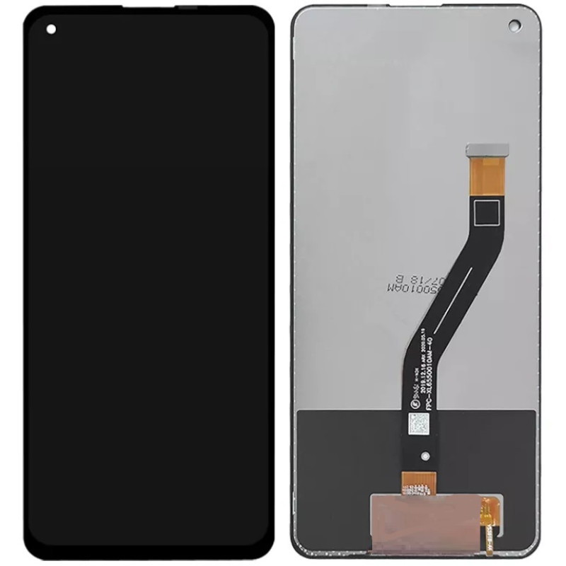 Дисплей Oukitel C18 Pro черный, оригинал PRC
