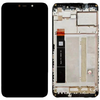 Дисплей (екран) Oukitel C22 чорний, оригінал PRC з рамкою