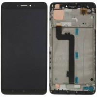 Дисплей (екран) Xiaomi Mi Max 2 чорний, з рамкою