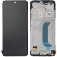 Дисплей Xiaomi Poco X5/Redmi Note 12 5G черный, TFT, с рамкой