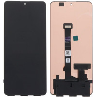 Дисплей (екран) Xiaomi Poco X6 5G /Redmi Note 13 Pro 5G чорний, TFT, без функції відбитка пальця