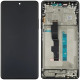 Дисплей (екран) Xiaomi Redmi Note 13 5G чорний, Amoled, оригінал PRC з рамкою, Graphite Black