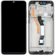 Дисплей (екран) Xiaomi Redmi Note 8 Pro Dual Sim чорний, оригінал PRC з рамкою