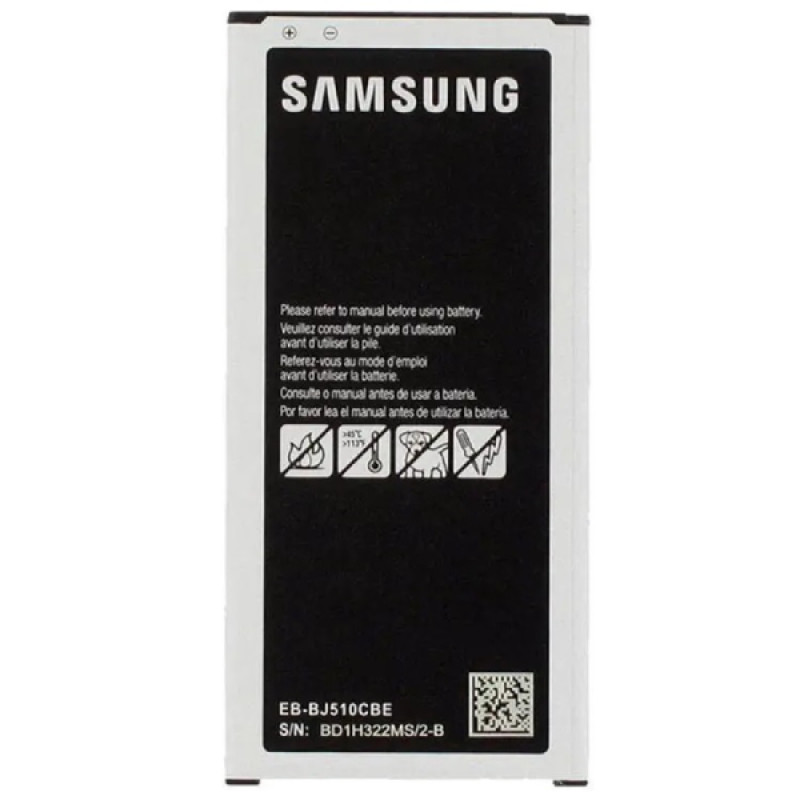 Акумулятор (батарея) EB-BJ510CBE/EB-BJ510CBC, Samsung J510 Galaxy J5 2016, 3100mAh