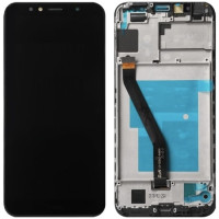 Дисплей (екран) Honor 7A Pro 5.7 /7C 5.7 /Huawei Y6 2018 /Y6 Prime 2018 чорний, з рамкою