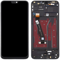 Дисплей Honor 8X/9X Lite черный, оригинал PRC с рамкой