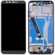 Дисплей (екран) Honor 9 Lite чорний, з рамкою, Midnight Black
