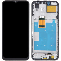 Дисплей (екран) Honor X6 /X6s /X8 5G /Play 30 чорний, з рамкою