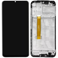 Дисплей (екран) Realme C25 /C25s чорний, з рамкою, оригінал PRC версія 2, FPC-HTF065H113