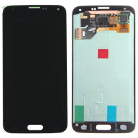 Дисплей Samsung G900 Galaxy S5 черный, Charcoal Black, Amoled, REF