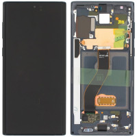 Дисплей Samsung N970 Galaxy Note 10 черный, OLED (Small LCD) с рамкой, Aura Black
