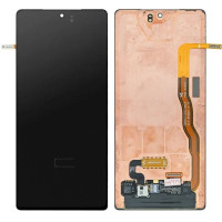 Дисплей (екран) Samsung N980 Galaxy Note 20 /N981 чорний, Amoled, оригінал PRC переклеєне скло