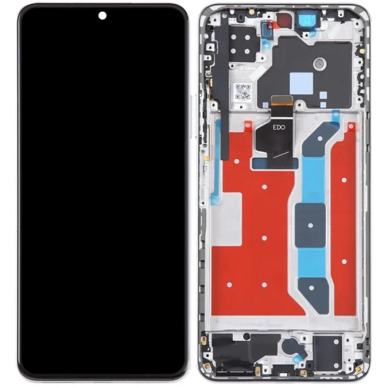 Дисплей Huawei Nova 10 SE черный, OLED, оригинал PRC с рамкой, Starry Black