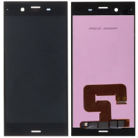 Дисплей (екран) Sony G8341 Xperia XZ1/G8342 чорний, оригінал PRC