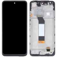 Дисплей Xiaomi Redmi Note 10 5G/Poco M3 Pro 5G черный, оригинал PRC с рамкой
