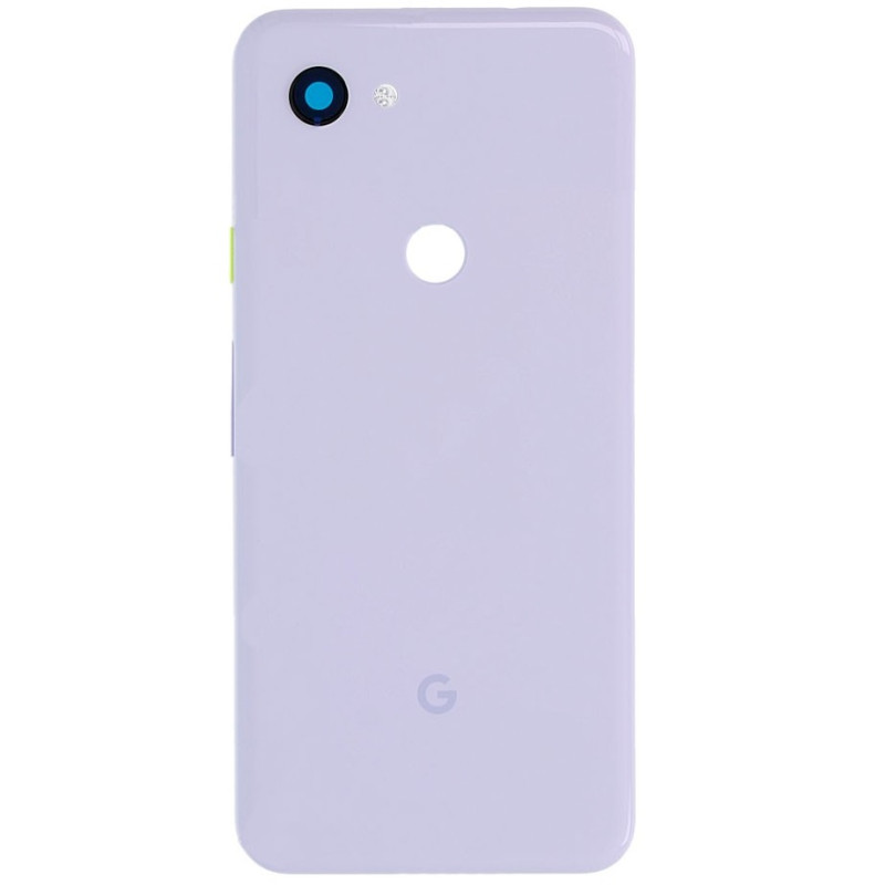 Задняя крышка Google Pixel 3a, сиреневая, Purple-ish, оригинал PRC + стекло камеры