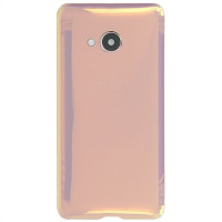 Задняя крышка HTC U Play розовая, Cosmetic Pink, оригинал PRC + стекло камеры