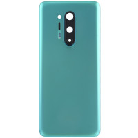 Задняя крышка OnePlus 8 Pro зеленая, Glacial Green, оригинал PRC + стекло камеры