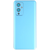 Задняя крышка OnePlus 9 голубая, Arctic Sky, оригинал PRC + стекло камеры