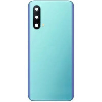 Задняя крышка OnePlus Nord CE 5G синяя, Blue Void, оригинал PRC + стекло камеры
