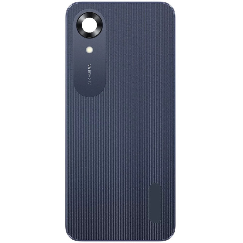 Задня кришка Oppo A17k синя, Navy Blue, оригінал PRC + скло камери