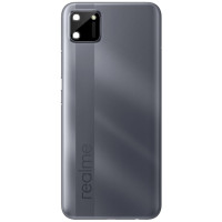 Задня кришка Realme C11 сіра, Pepper Grey, оригінал PRC + скло камери