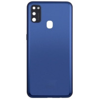 Задняя крышка Samsung M225 Galaxy M22 белая, оригинал PRC + стекло камеры