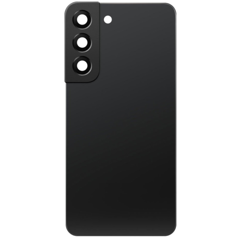 Задня кришка Samsung S906 Galaxy S22+ 5G чорна, Phantom Black, оригінал PRC + скло камери