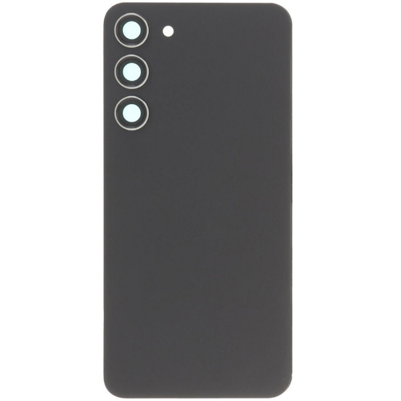 Задня кришка Samsung S916 Galaxy S23+ 5G чорна, Phantom Black, оригінал PRC + скло камери