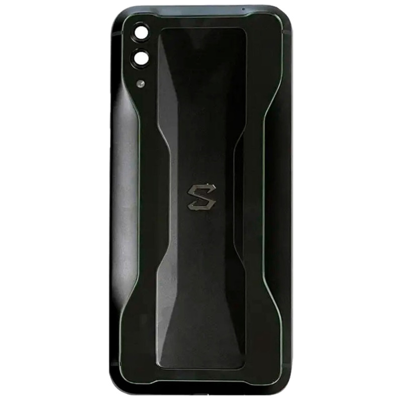 Задня кришка Xiaomi Black Shark 2 чорна, оригінал PRC + скло камери