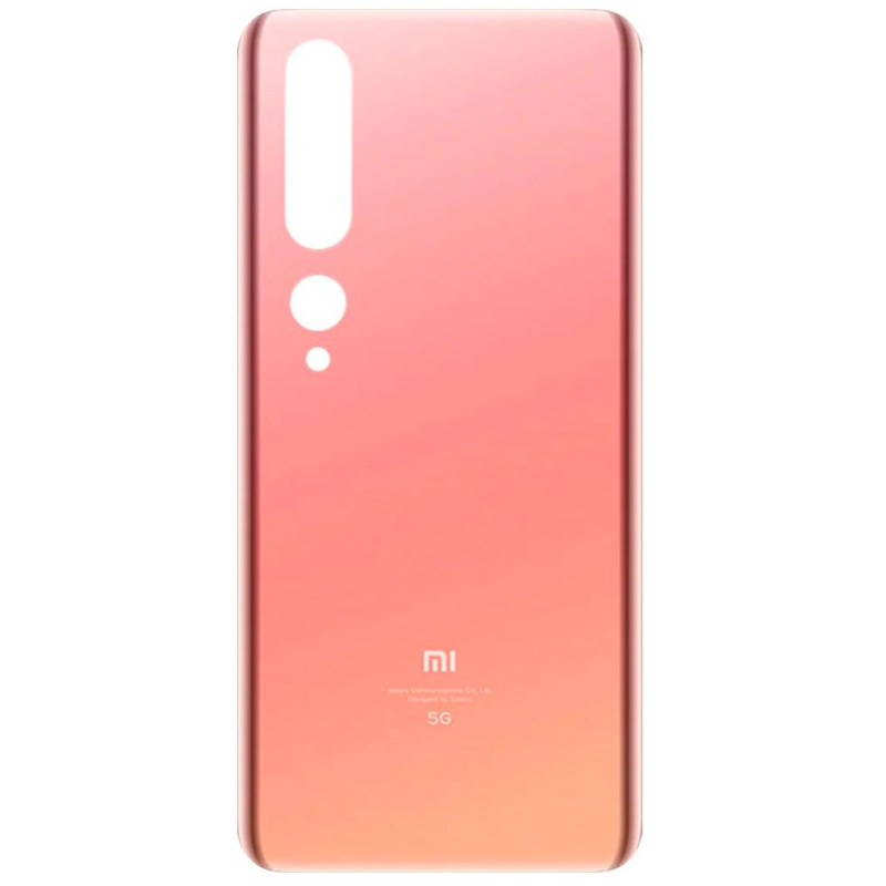 Задня кришка Xiaomi Mi 10 золота, Peach Gold