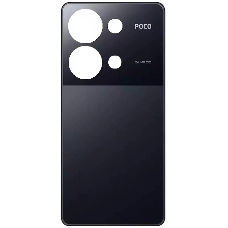 Задня кришка Xiaomi Poco M6 Pro чорна, оригінал PRC