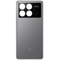 Задня кришка Xiaomi Poco X6 Pro сіра, оригінал PRC