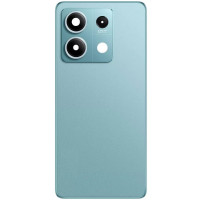 Задняя крышка Xiaomi Redmi Note 13 голубая, Ocean Teal, оригинал PRC + стекло камеры