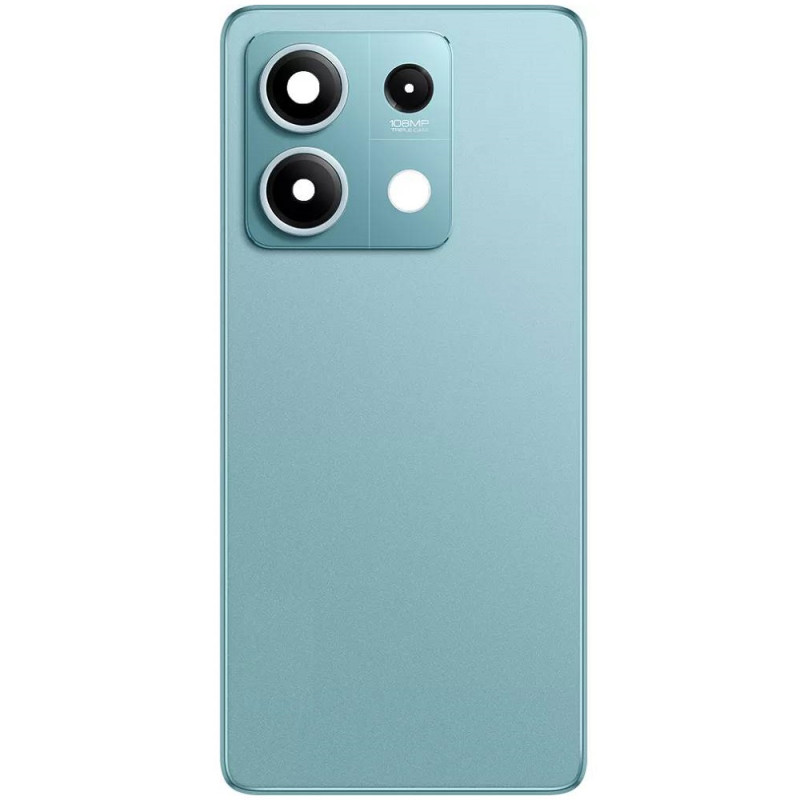 Задня кришка Xiaomi Redmi Note 13 блакитна, Ocean Teal, оригінал PRC + скло камери