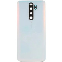 Задня кришка Xiaomi Redmi Note 8 Pro біла, оригінал PRC + скло камери