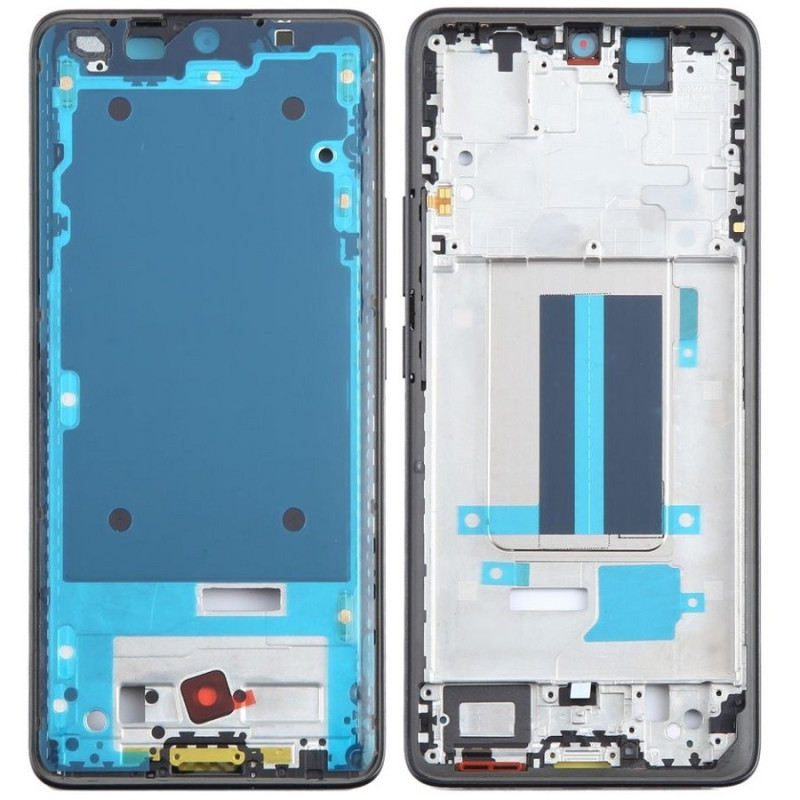 Рамка дисплея Xiaomi Redmi Note 13 Pro+ 5G чорна, Midnight Black